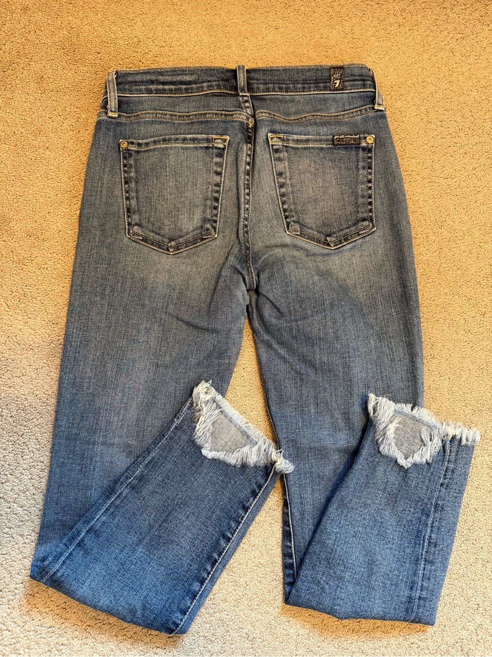 7 For All Mankind Roxanne Ankle Jeans | Size 25 - Picture 2 of 5